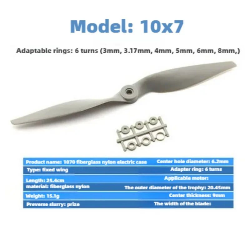 Original Gemfan RC Propeller Set für Modellflugzeug – 6x4 7x5 8x4 8x6 9*4,5 9x6 10x7 10x5 11x7 12x6 12x8 13x6,5 Hochleistungsfähig