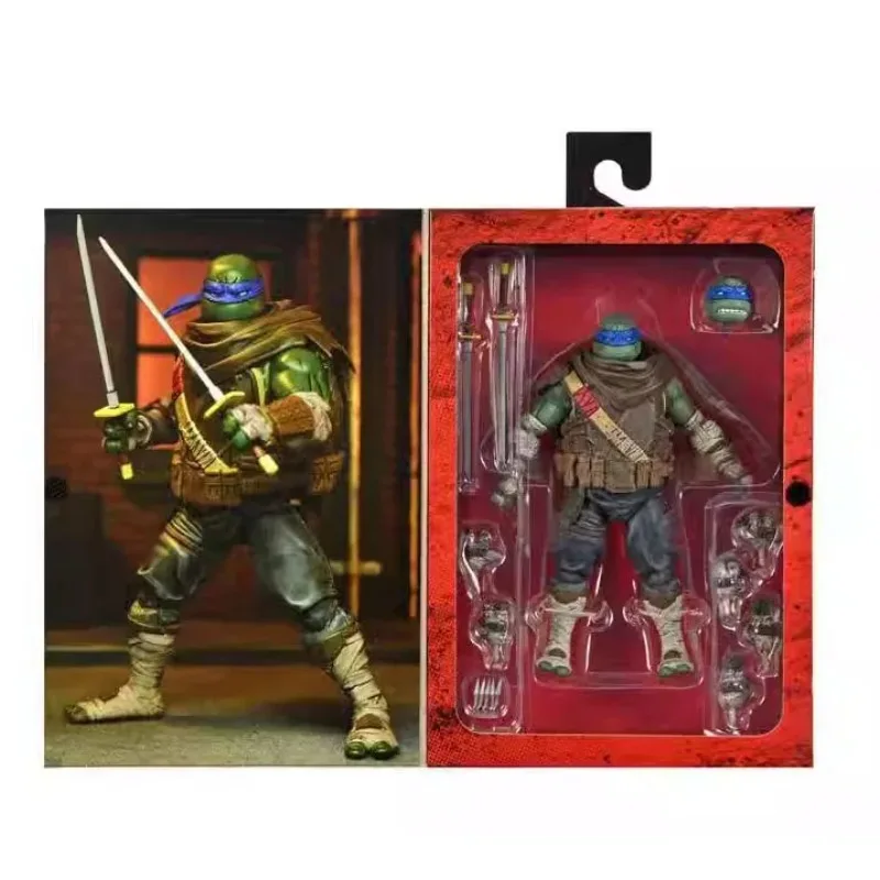 

[ in-Stock ]7-inchNECA 54312 Leonardo The Last Ronin Anime Statue Model Dolls Collectible Toys Action Figure