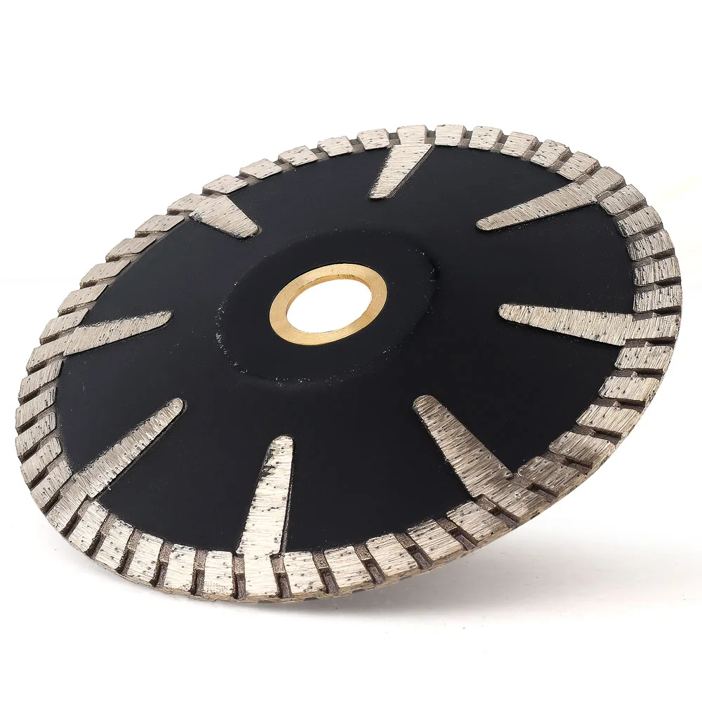 DC-SCB02 premium 5 inch 125mm diamond concave cutting blade for granite and marble