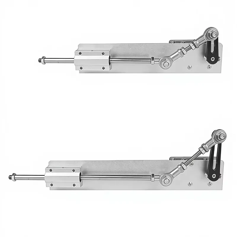12V 24V DC Linear Actuator Motor Miniature Telescopic Rod Adjustable Stroke Geared Motor for DIY Automation Reciprocating