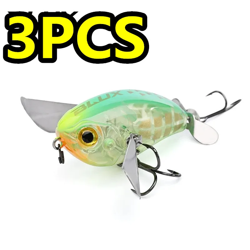 

8094 5cm 7.2g 3ps LURETV Japan Jackall Pompadour Jr surface crawling bait 18g sea bass