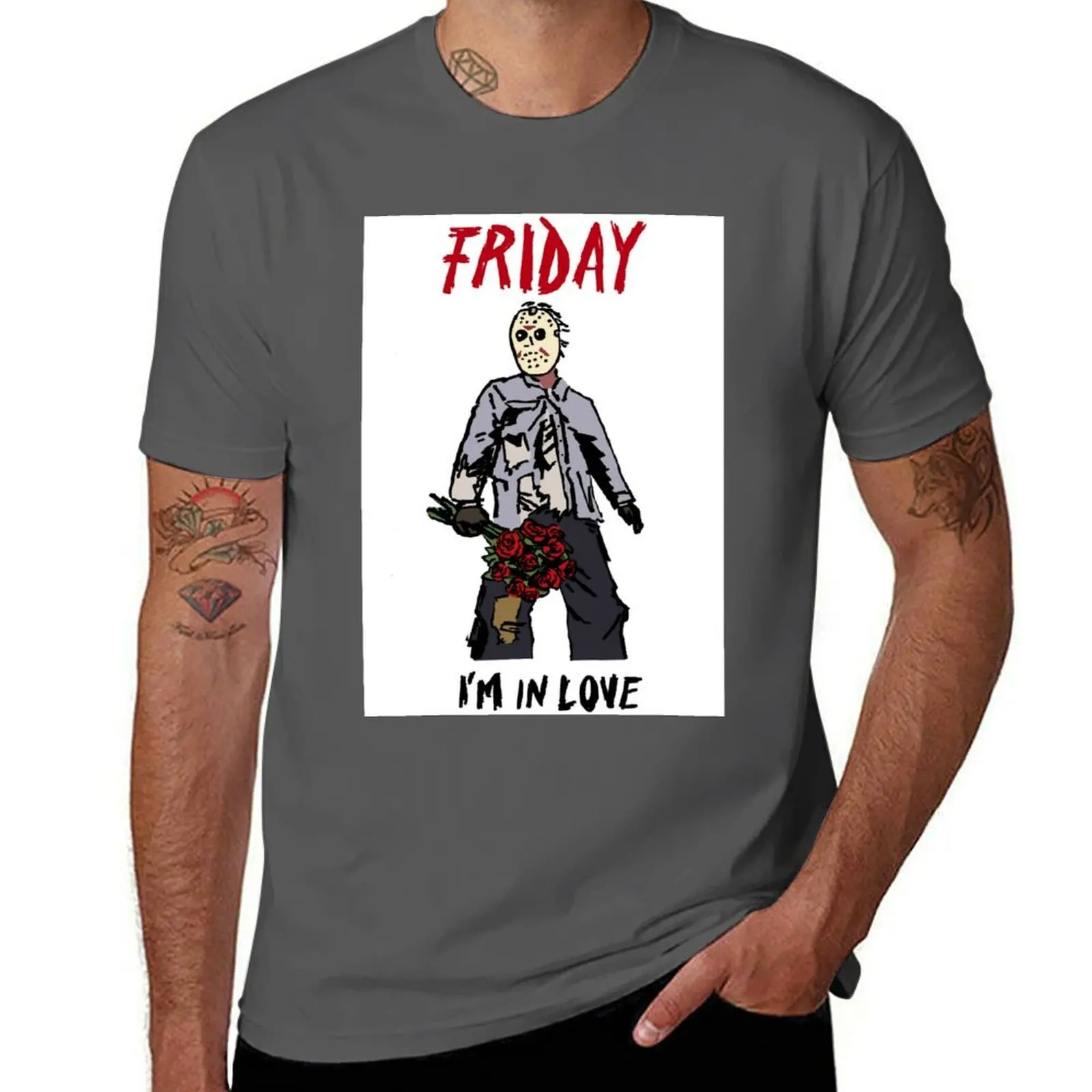 

Friday I'm in Love T-Shirt man t shirt cotton high quality cotton t shirt pack T-Shirt