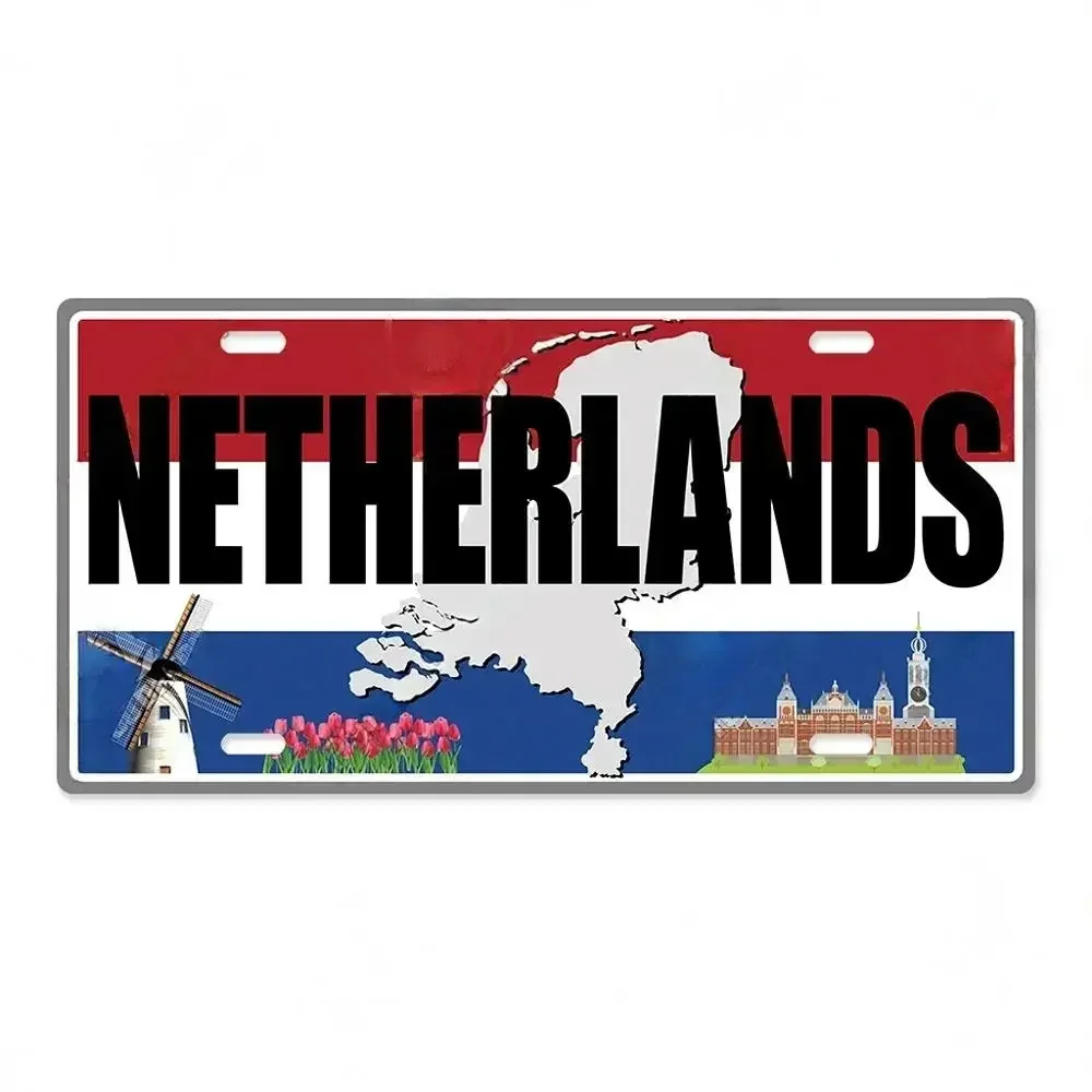 Fj Dekor Land Metall Zinn Zeichen Liz pour Wohnzimmer Wohnzimmer Wand Pub Club Mann Hühl