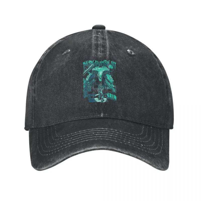 Game Metal Gear Solid Fan Art ALT2 Baseball Cap Fashion Washed MGS Gothic Hipster Snapback Cap Men Women Outdoor Golf Caps Hat