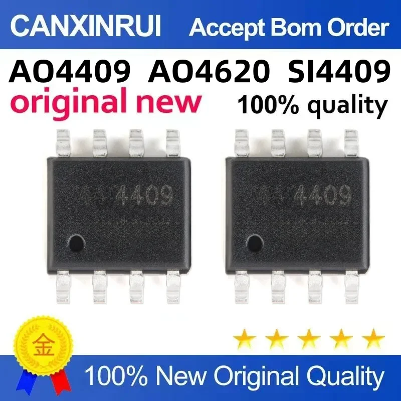 

(5-100 pieces) Brand new original AO4409 4409 4620 AO4620 SI4409 SOP8 pin spot chip