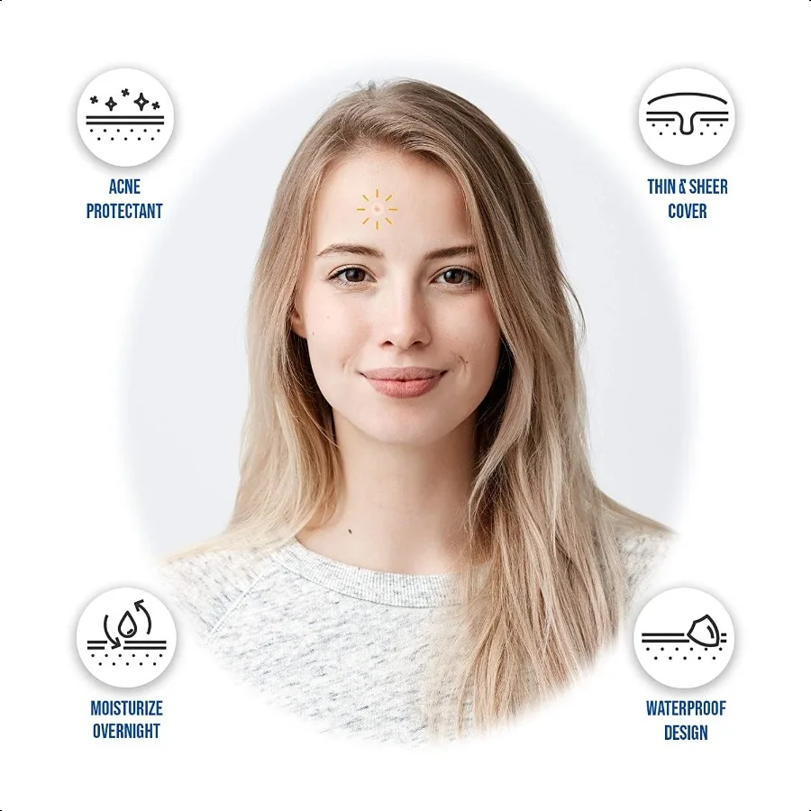 سيلافي علاج بقع حب الشباب، رقعة الغروانية المائية، علاج حب الشباب، 60 قطعة #5