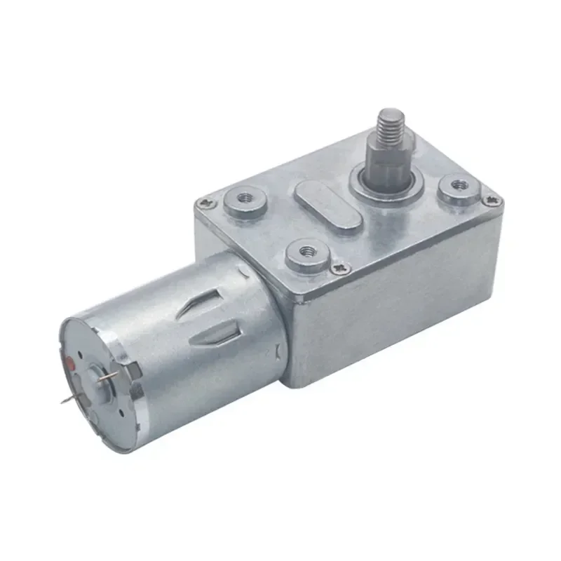 ZGY370 DC 12V Gear Reduction Motor Worm Reversible Turbo Geared Gearbox Reducer 2RPM - 100RPM 200RPM 46/32