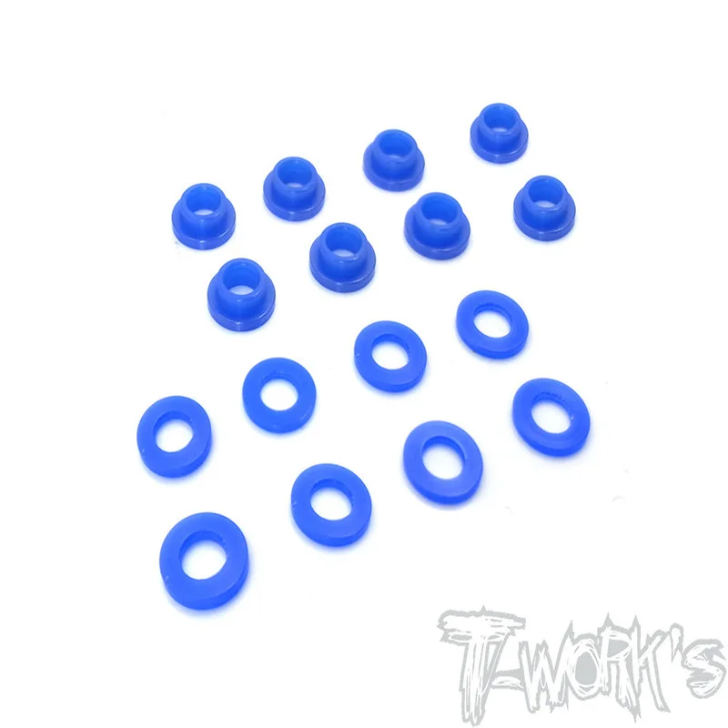 Original T works TO-201-MBX POM Shock Shaft Guides ( Mugen MBX8/7R/7/7GT/ MBX8 ECO/Mugen MBX8R ) Each 8pcs. Rc part
