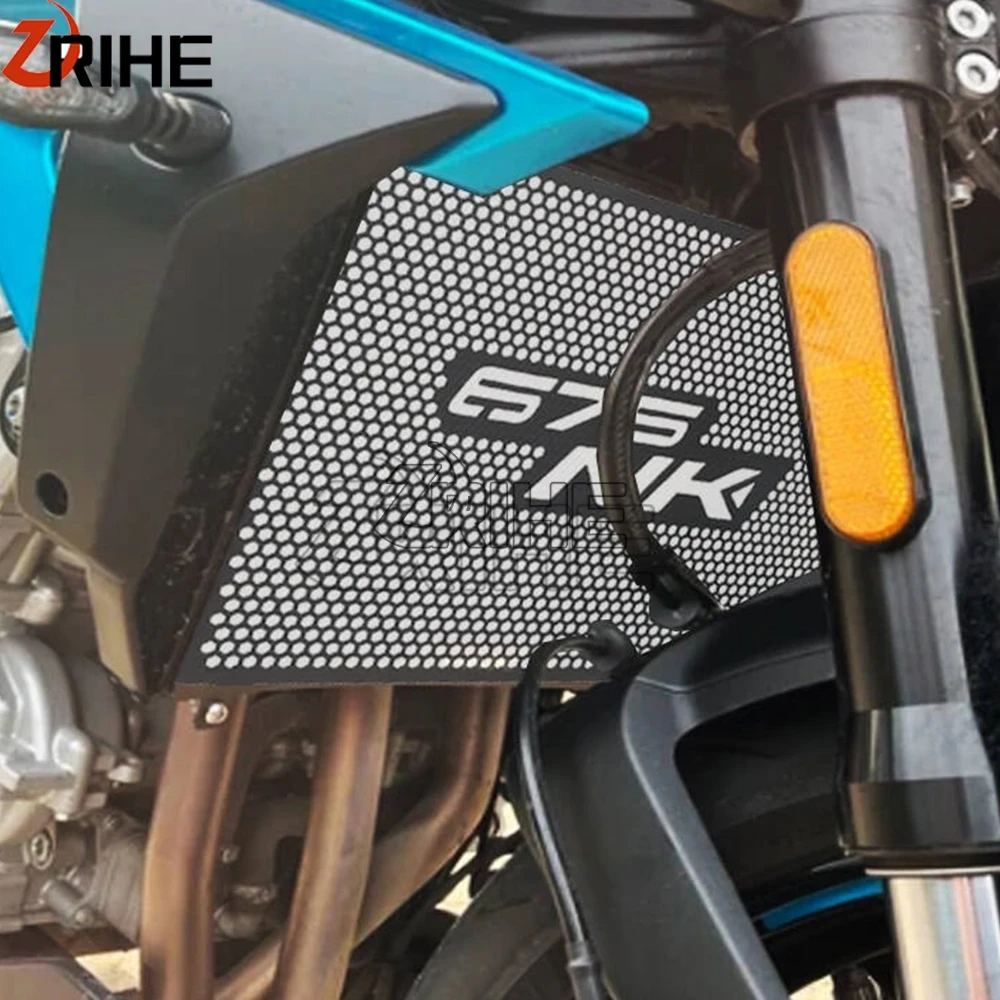 

CNC aluminum 675nk 675NK 675 NK 2024 2025 2026 Motorcycles Radiator Grille Guard Protector Cover Protection For CFMOTO CF moto