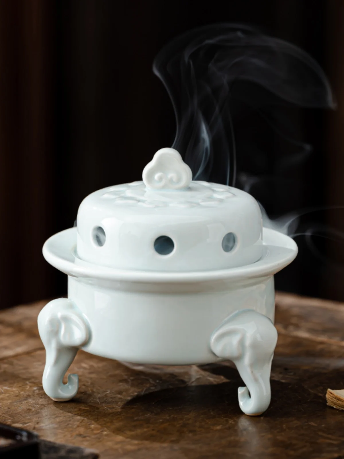 

Ретро-подставка для благовоний в форме чаши, для дома, для использования в помещении, для полыни и сандалового дерева, для кабинета, ароматерапевтическая подставка для благовоний, для чайной церемонии