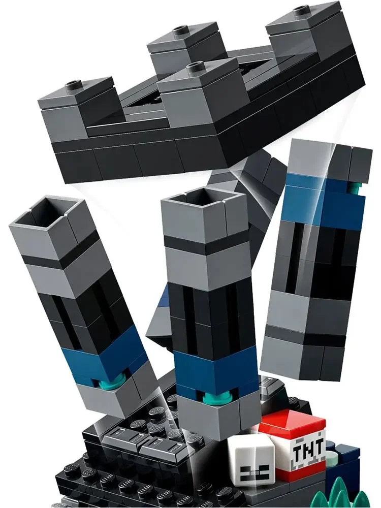 21246 monde sombre bloc de Construction Moc jeu de Construction modèle de Construction blocs de Construction pour enfants jouets garçons cadeau de noël bricolage