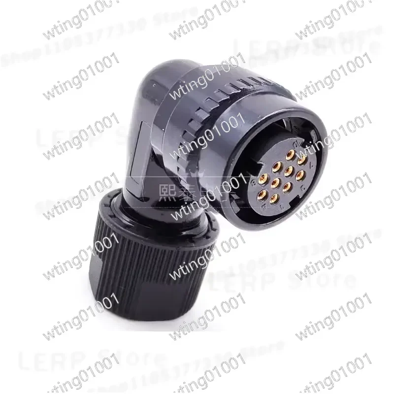 for FANUC JN2DS10SL2-R 10 Pin Encoder Plug Compatible with A06B-6114-K200 S E A63L-0001-0848 CA CB Genuine Replacement
