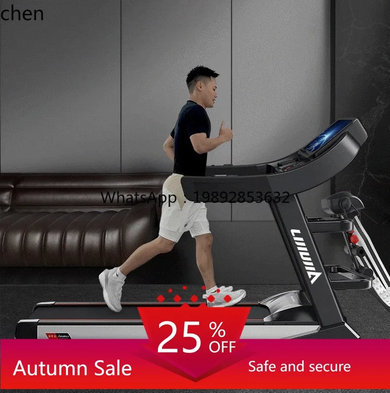 

Treadmill Commercial Foldable Silent Sports Home Treadmill Adult Office