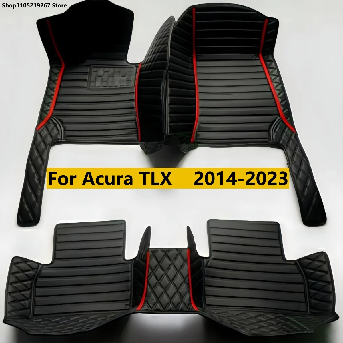 

Custom Car Floor Mats For Acura TLX 2014 2015 2016 2017 2018 2019 2020 2021 2022 2023 Auto Carpets Foot Coche Accessorie