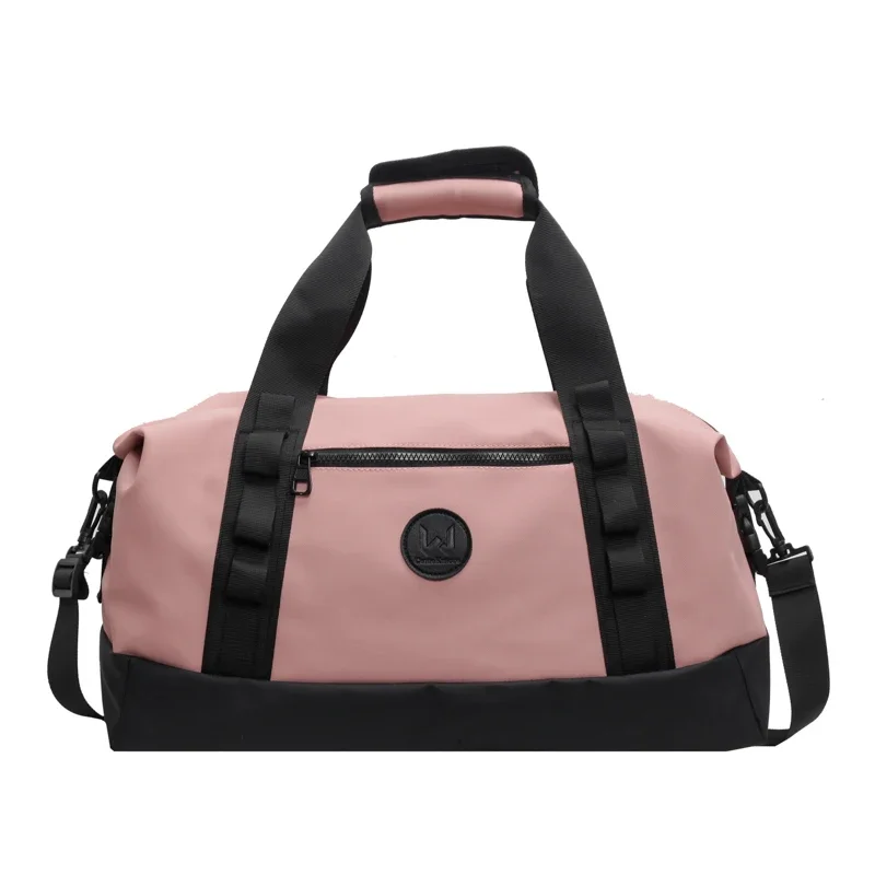 Bolso de viaje Oxford de gran capacidad para mujer, bolsa informal de hilo de coser suave, sólido, de alta calidad, con cremallera, 2024