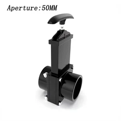RV Knife Water Gate Valve Durable Flow Van Sewer Hose Plastic 50mm Exterior Home Accessories Caravan Drain