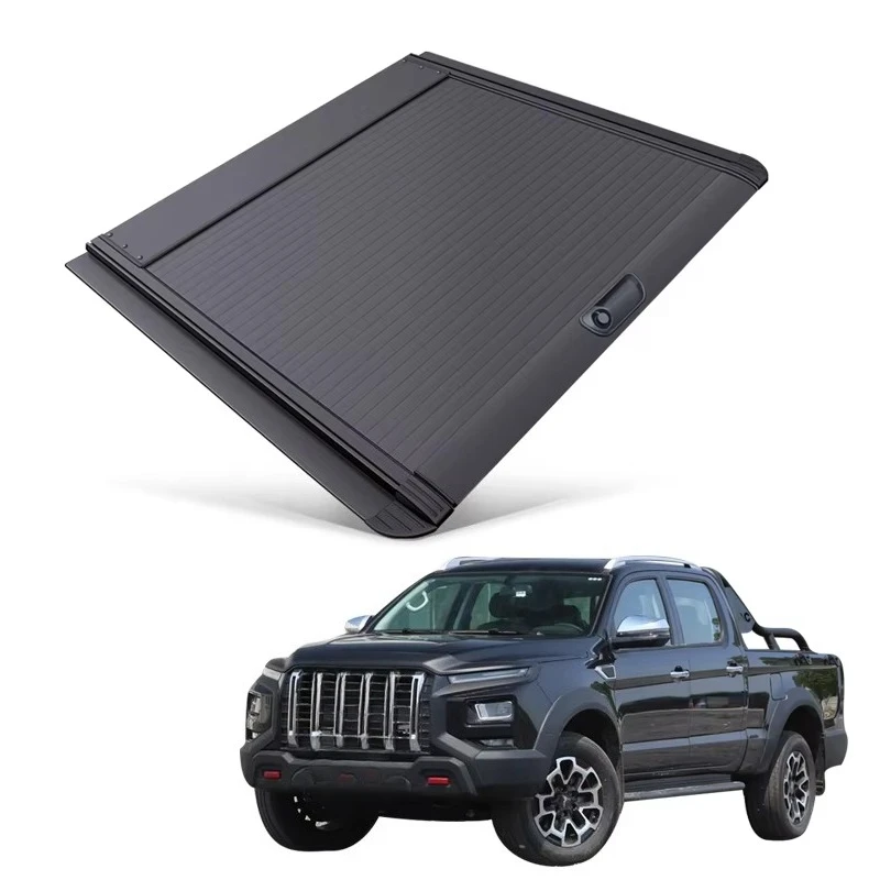 Car Parts Roller Lid up Pick up Truck Aluminium Alloy Tonneau Cover for JAC Hunter Pick-up 2020+