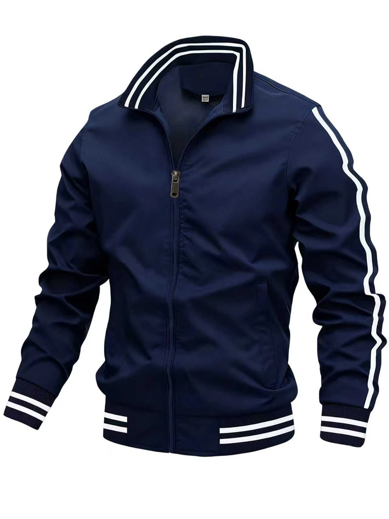 Chaqueta deportiva casual de moda, chaqueta de hombre de primavera y otoño.