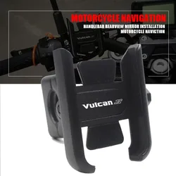For Kawasaki VULCAN S 650cc 650 CC 2015-2019 2020 Hot Deals Motorcycle CNC Accessories Handlebar Mobile Phone GPS Stand Bracket