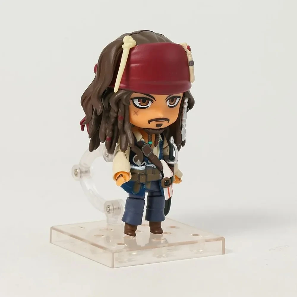 Pirates of The Caribbean Figure 1557 Jack Sparrow High-end Anime Action Collection Desktop Ornament Decoration Children Toys