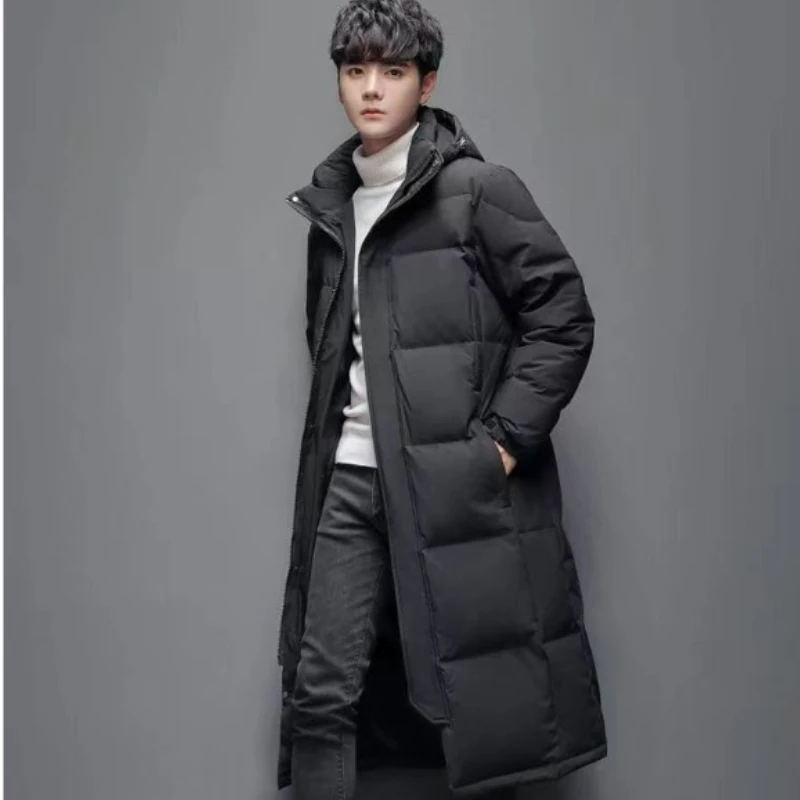 Women's Clothing Couples' Outfits Extended Long Down Cotton Jacket Direct From Manufacturer New Thickened Warm Fashion Parkas