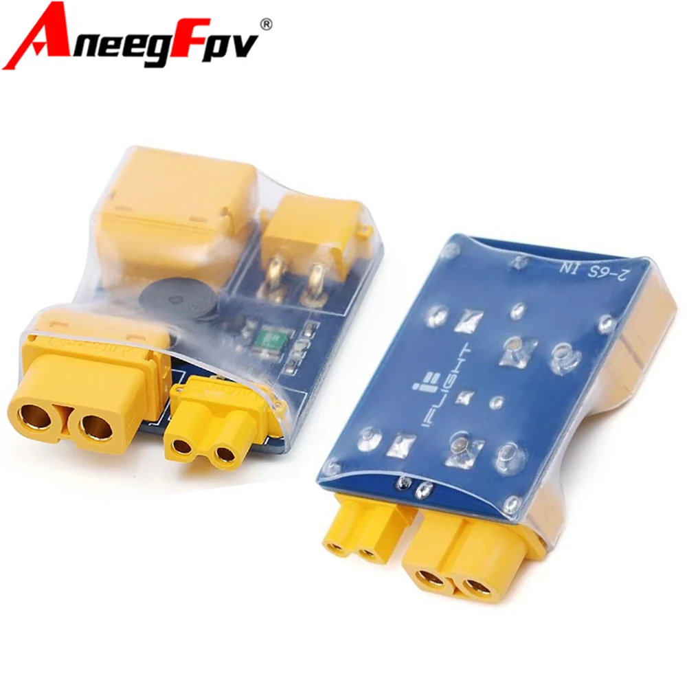 

iFlight XT30 / XT60 Fuse Test Safety Anti-Short Circuit Protection Smart Smoke Stopper Plug for FPV Racing Drone Airplane Models