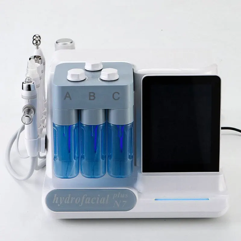 Hydrogen Oxygen Facial Lift Hydraulic Skin Grinder for Exfoliating, Regenerating Blackheads, Removing Small Bubbles, Skincare