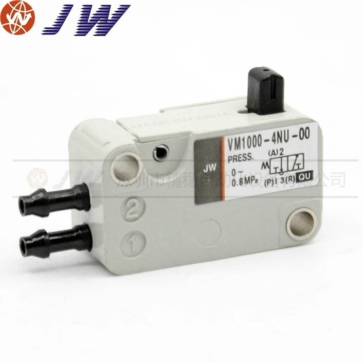 VM1000-4NU 4N -00/01/02/08/32R/32G miniature manual  control mechanical valve