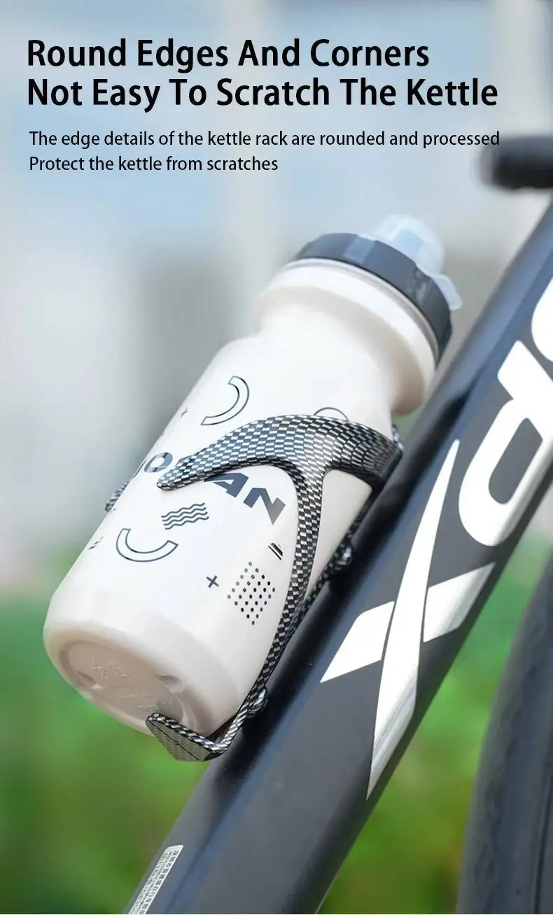 ESLNF Carbon-Muster Fahrrad-Flaschenhalter – Detail 3