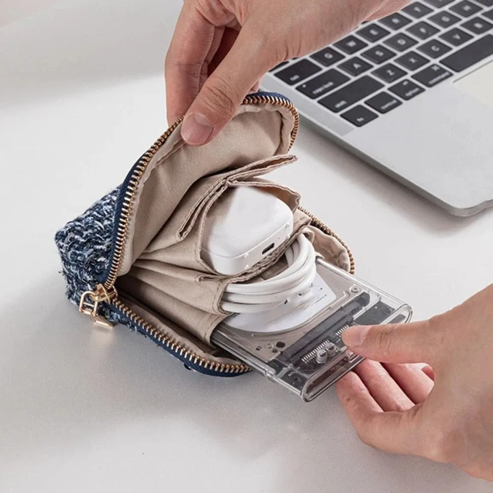 

Multi-layer Jewelry Packing Bag Earrings Rings Bracelet Necklace Jewelry Storage Bag Large Capacity Organizer