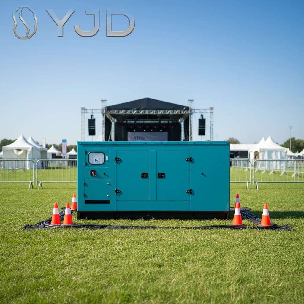 Leiteng Industrial Household Use Silent Type Diesel Generator Set AC Single Phase Trailer Type Stamford Alternator Remote Start