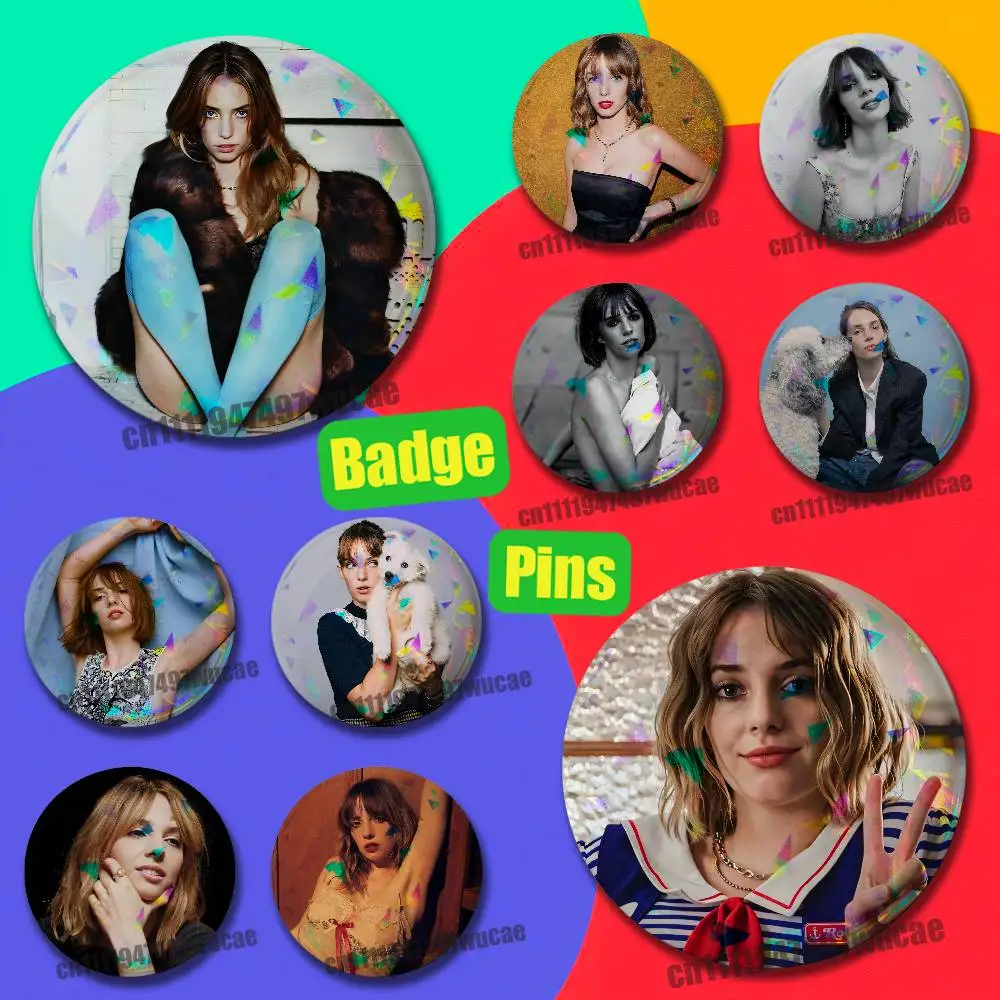 For Maya Hawke Emblem Case Custom Pin Insignia Badge Ornament Brooch Button Laser Cover