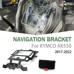 Suporte de Navegação GPS Carregamento Sem Fio, Acessórios de Motocicleta Kymco AK 550, ak 550, ak 550, Novo, 2021, 2022