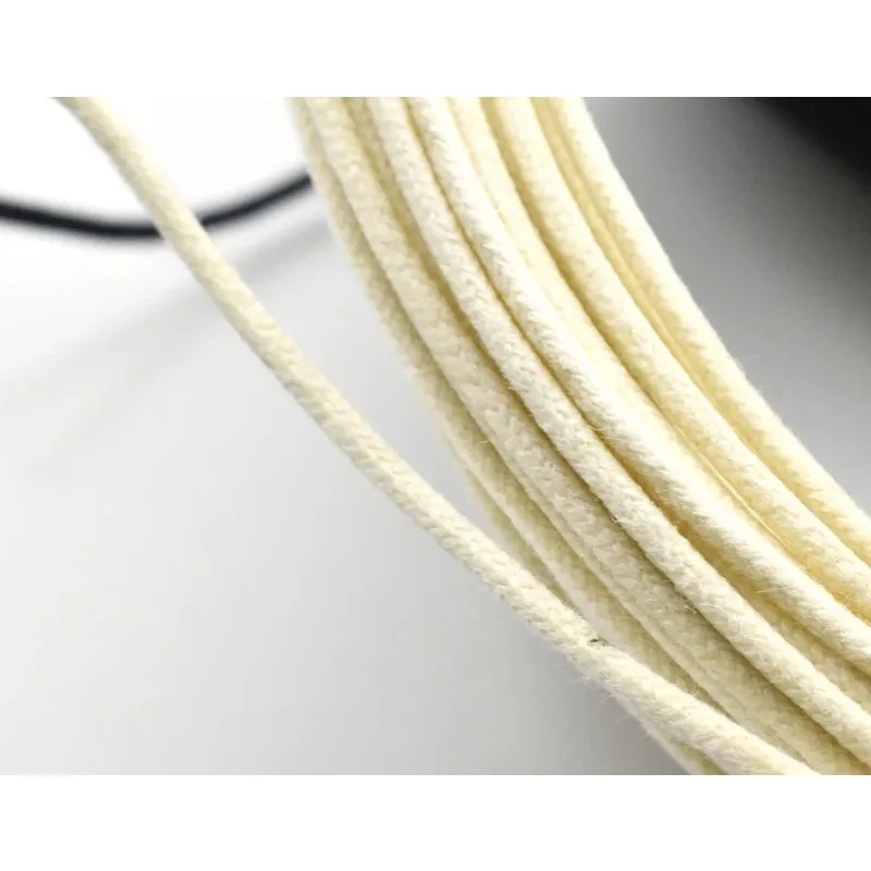 30M Guitar Pickup Cloth Covered Pre-tinned 7-strand Pushback Vintage-style Guitar Wire Guitar Parts Instrument Cable