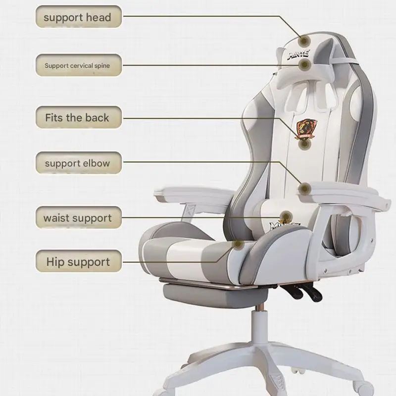 Ergonomic Armrest Office Chair Ergonomic Office Pads Mobile Gaming Computer Chair Living Room Unique Mobilya Hotel Furniture - Image 5