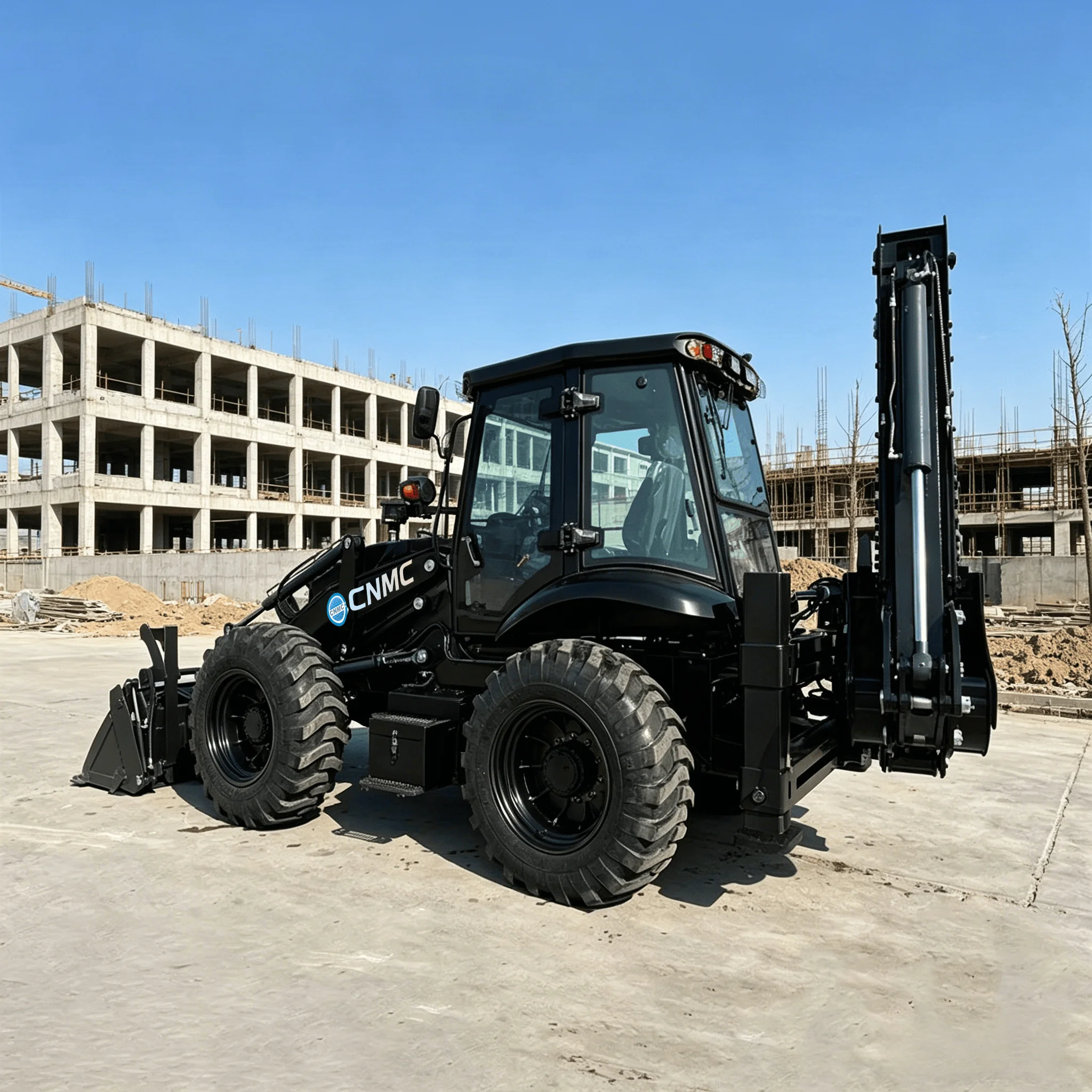 

CN35-45 4x4 Wheel ExcavatorLoader Multifunctional Backhoe Loader Two-End Operation Factory Direct Sales construction site