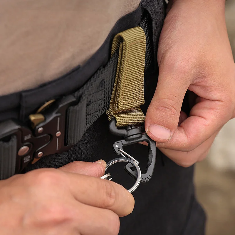 Mosquetón Molle de nailon para mochila táctica y escalada - imagen 4