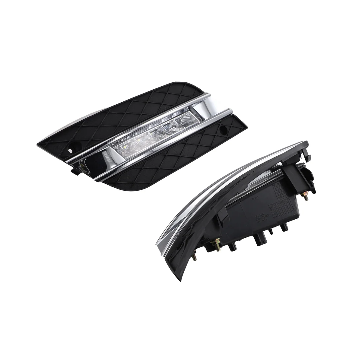 LED النهار تشغيل ضوء لمرسيدس بنز ML350 W164 ML300 ML320 2009-2011 DRL مصباح الضباب