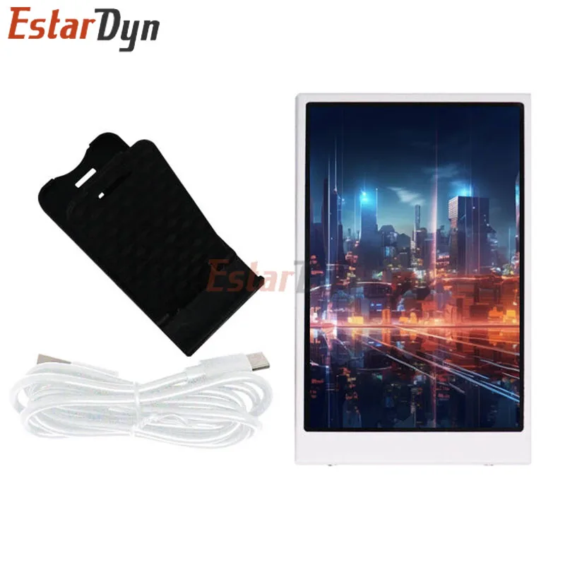 Layar Sekunder IPS Tipe C 3.5 Inci untuk Komputer CPU GPU RAM HDD Tampilan 320*480 Monitor LCD USB Bebas AIDA64 Windows 10 11