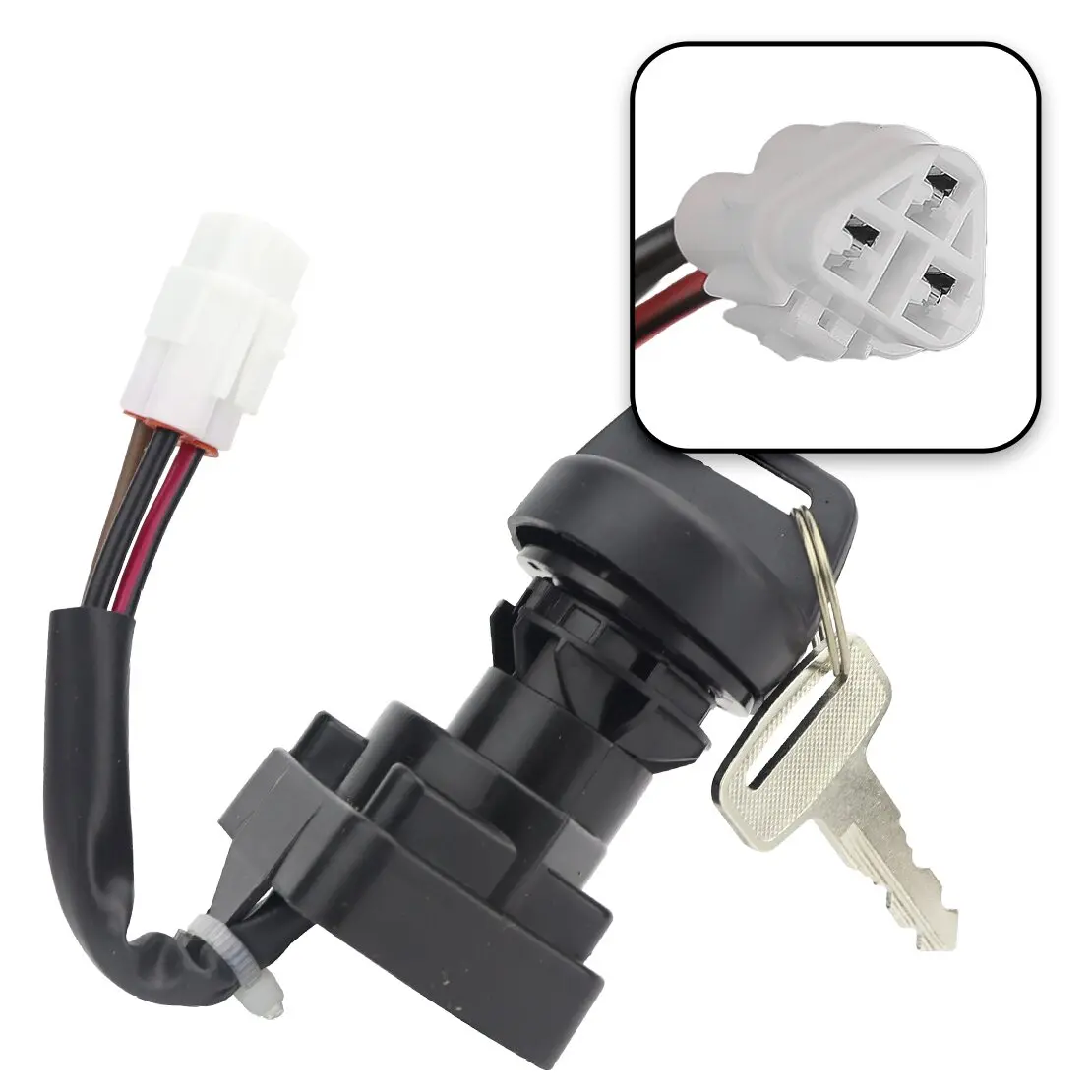 

37110-45G00 Ignition Switch Lock & Key Fit for Suzuki ATV Quadracer LTR450 LT-R450 2009 2008 2007 2006