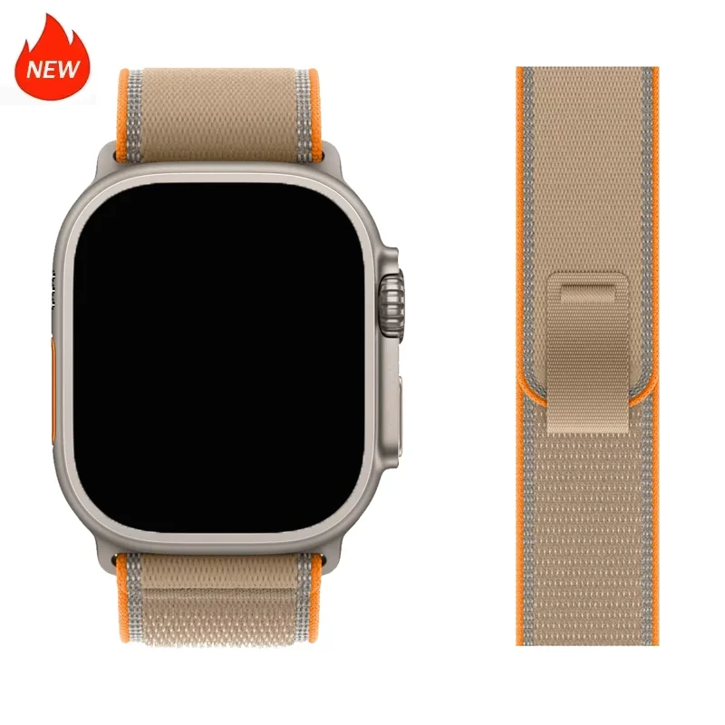 NEUES Trail Loop Armband für Apple Watch Ultra Band 49mm 46mm 44mm 40mm 45mm 41mm 42mm Correa Armband iWatch Series 12 11 10 SE 9 8 – Detail 3