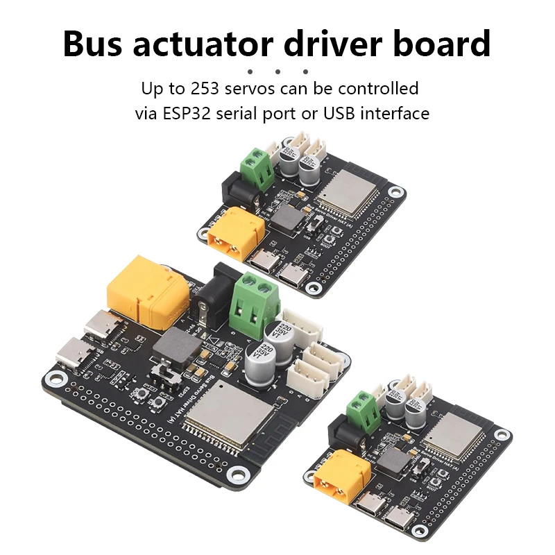 

ESP32 UART USB Bus Servo ST RSBL Driver board For Raspberry PI Robot