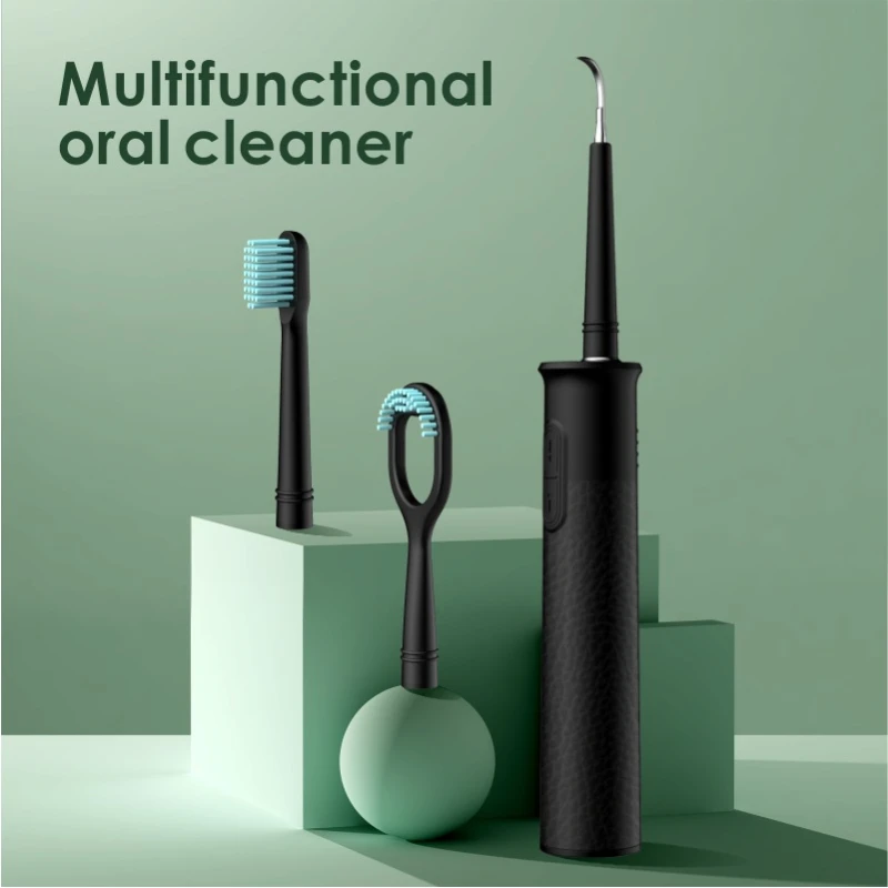 

3-in-1 Dental Cleaner Portable Electric Toothbrush Dental Cleaner Beauty Meter Acoustic Stone Removal