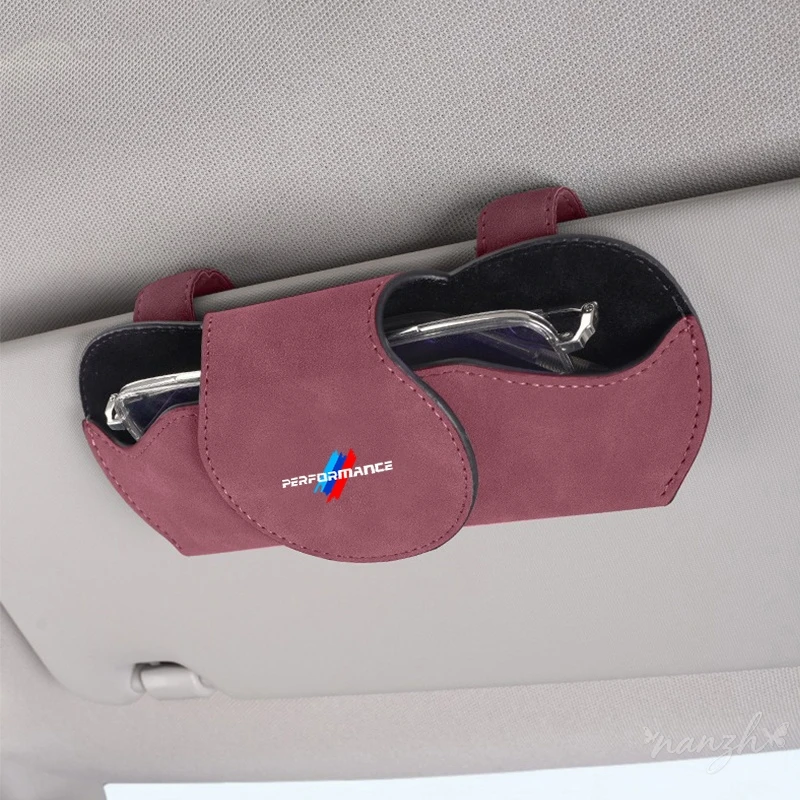 

For BMW Performance X1 X3 X4 X5 E46 E90 F20 E60 E39 F10 M1 M2 M3 M5 M6 E87 Car Sunglasses Multi-Function Storage Box Accessories