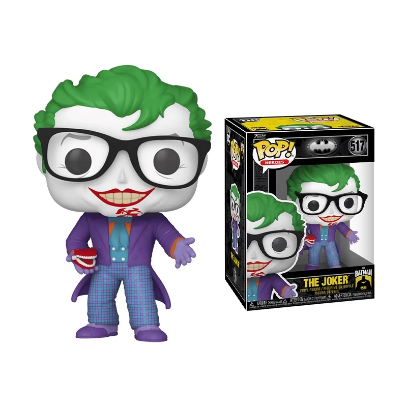 Genuine Edition FUNKO POP《DC Comics' Batman》Joker's Teeth Design Anime Desktop Decoration Ornament Model Toys Collectible Model - Image 5