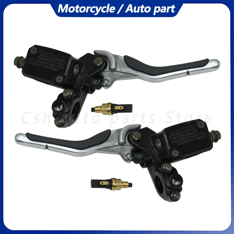 

Motorcycle Rear Brake Clutch Master Cylinder Reservoir Left and Right Levers for Yamaha YQ50 Aerox MBK Nitro 1997-2013