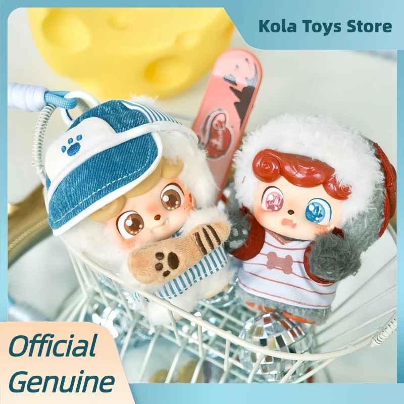 

Подлинная серия Q.Kid для активного отдыха, слепая коробка, виниловый плюшевый рюкзак, кулон, кукла, милая загадочная коробка, брелок, модные игрушки, подарки