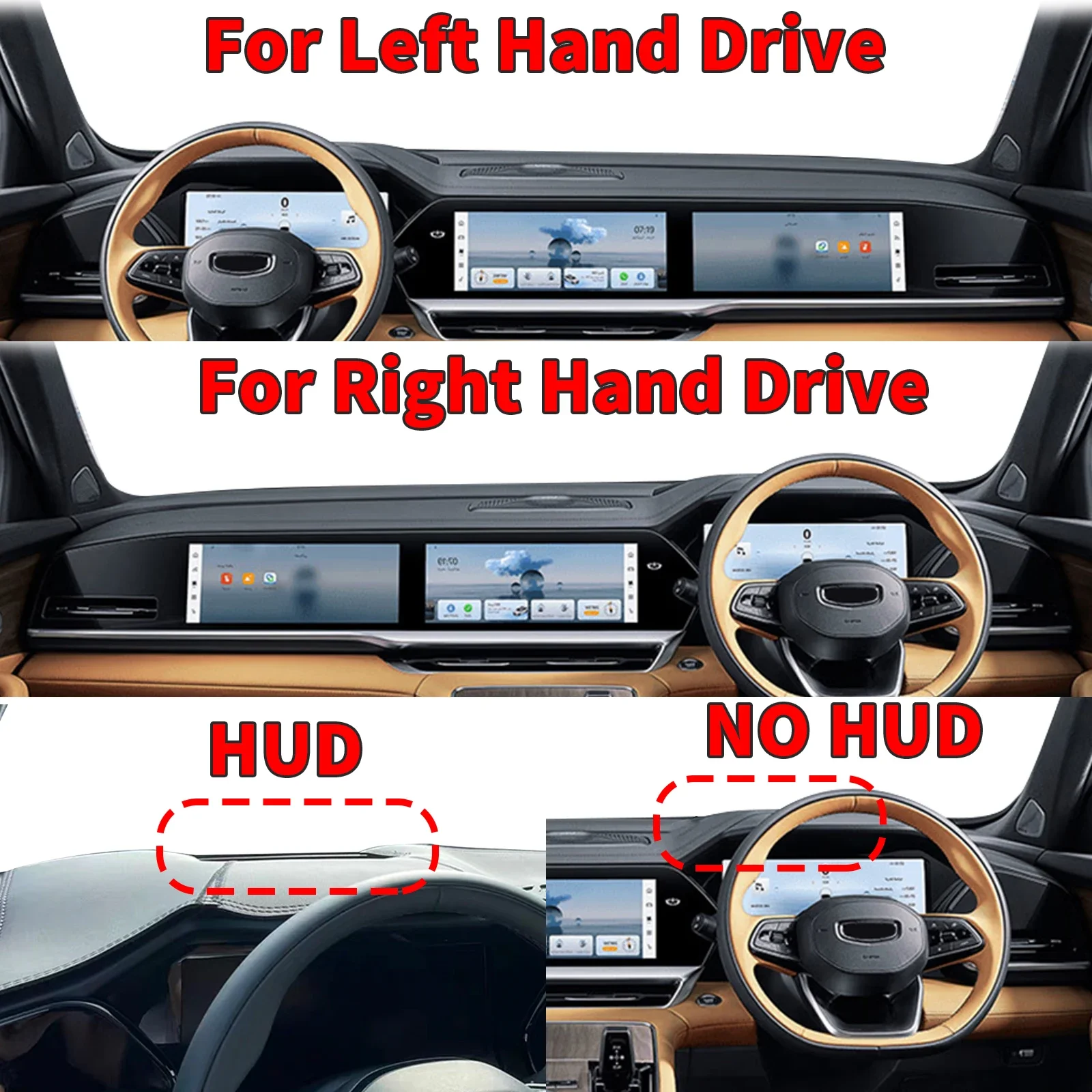 

fit for Renault Grand Koleos 2024 2025 2026 Car Accessories DashMat Sunshade Dashmat Dashboard Cover Pad Protective Carpet