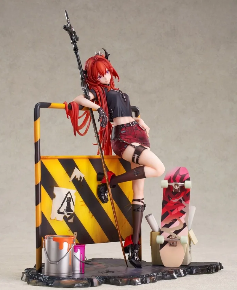 Genuíno gsc gsas arknights surtr liberdade // valido 29cm pvc figura de ação anime modelo brinquedos figura coleção boneca presente