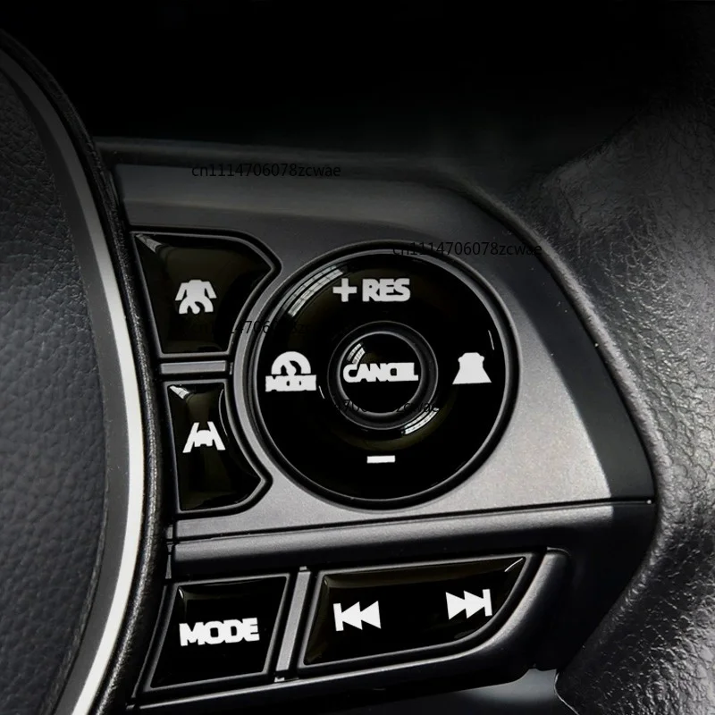 For 2023-2024 Toyota Corolla Cross Frontlander Steering Wheel Button Film Central Control Interior Modification Accessories